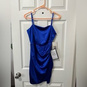 Women’s cobalt blue homecoming dress. Never worn. Tags still on dress.